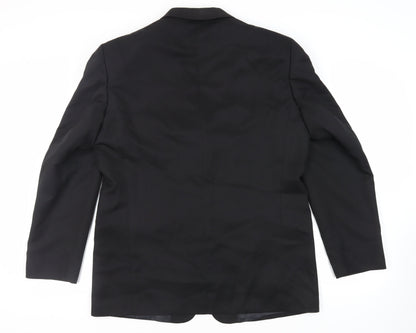 Mens UK Size 44 Zantos Regular Black Suit Jacket