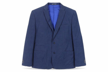 Mens UK Size 46 Fellini Regular Blue Suit Jacket