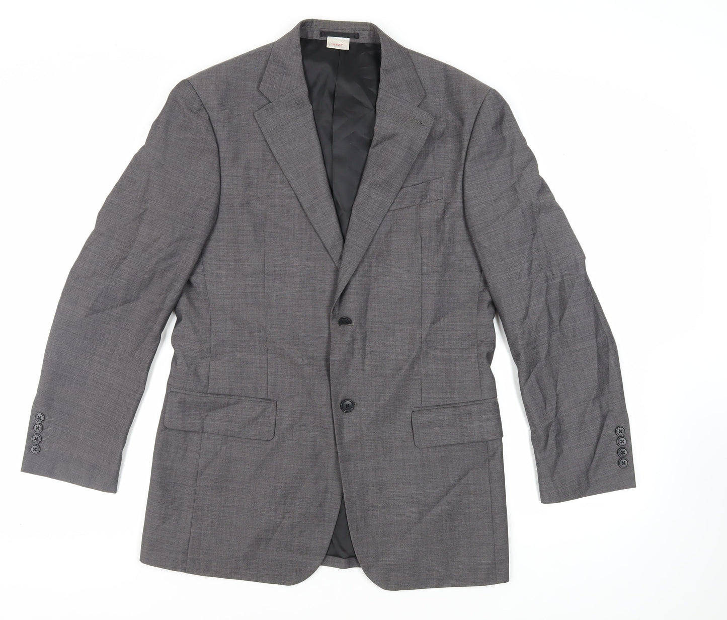 Mens UK Size 38 NEXT Regular Grey Suit Jacket