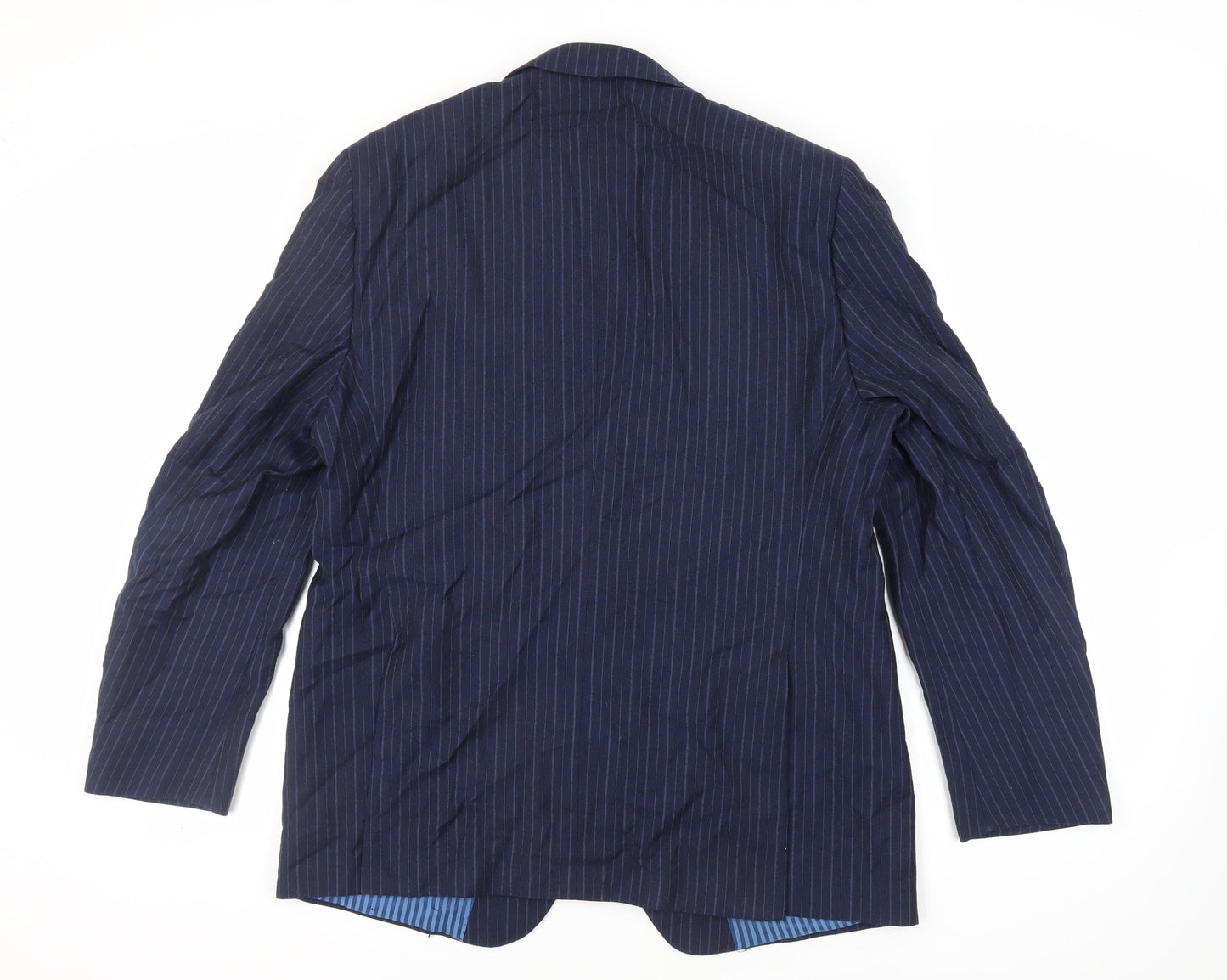 Mens UK Size 44 Marks and Spencer Regular Blue Suit Jacket