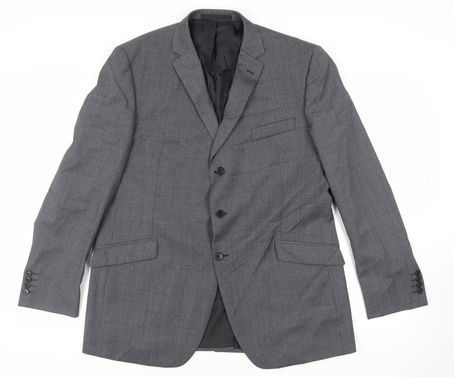 Mens UK Size 46 Marks and Spencer Regular Grey Suit Jacket