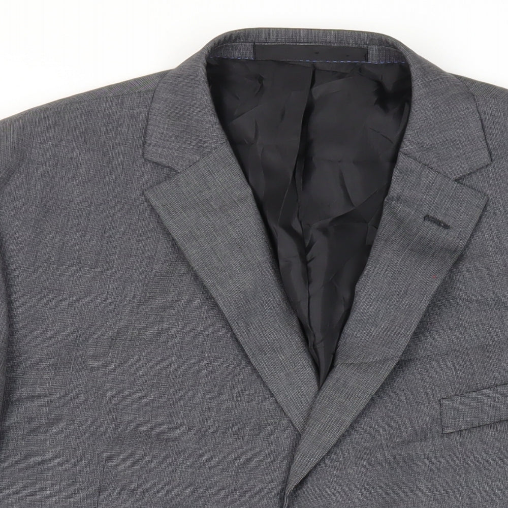 Mens UK Size 46 Marks and Spencer Regular Grey Suit Jacket