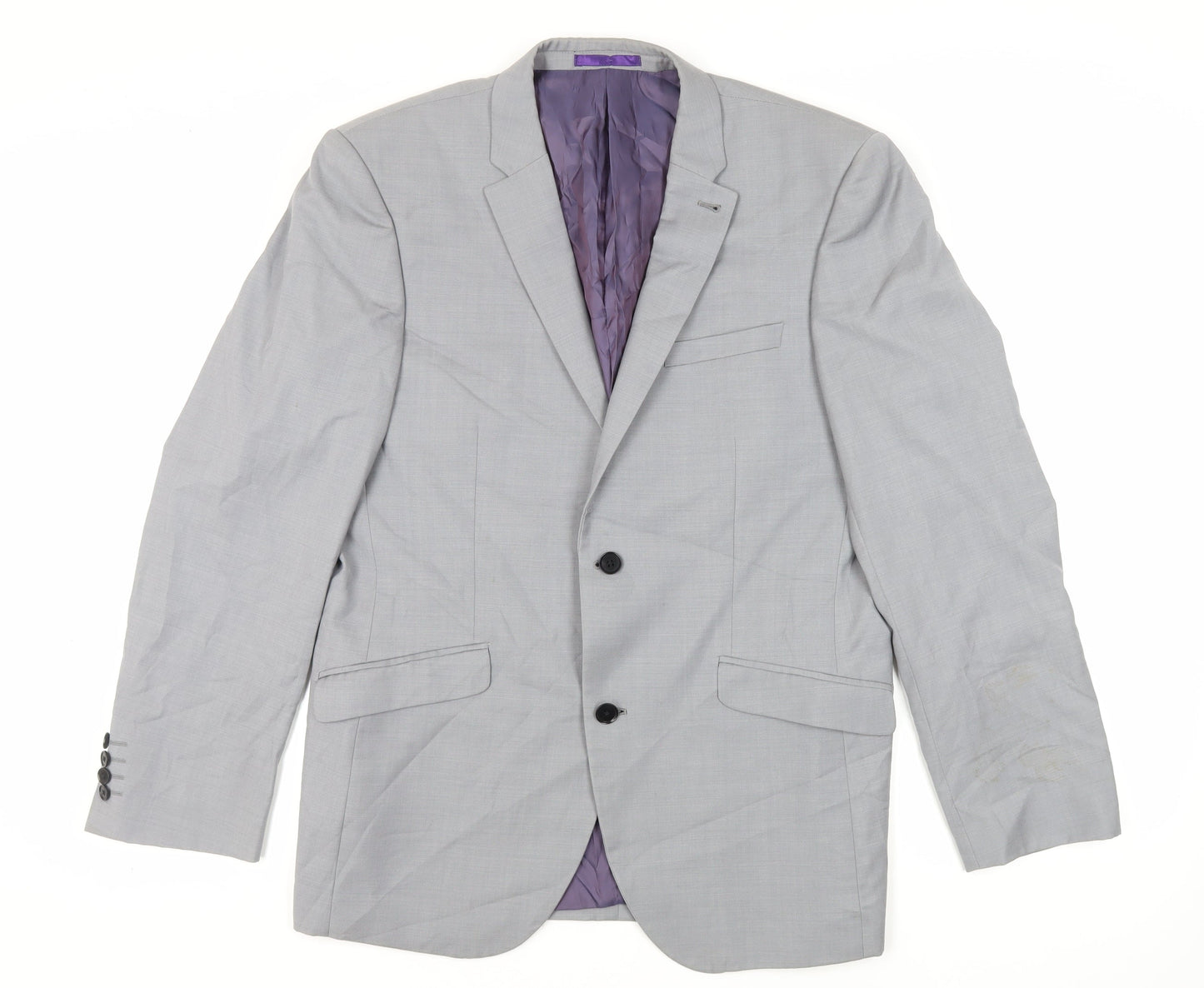 Mens UK Size 40 NEXT Regular Grey Suit Jacket
