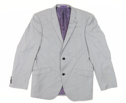 Mens UK Size 40 NEXT Regular Grey Suit Jacket