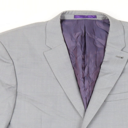 Mens UK Size 40 NEXT Regular Grey Suit Jacket
