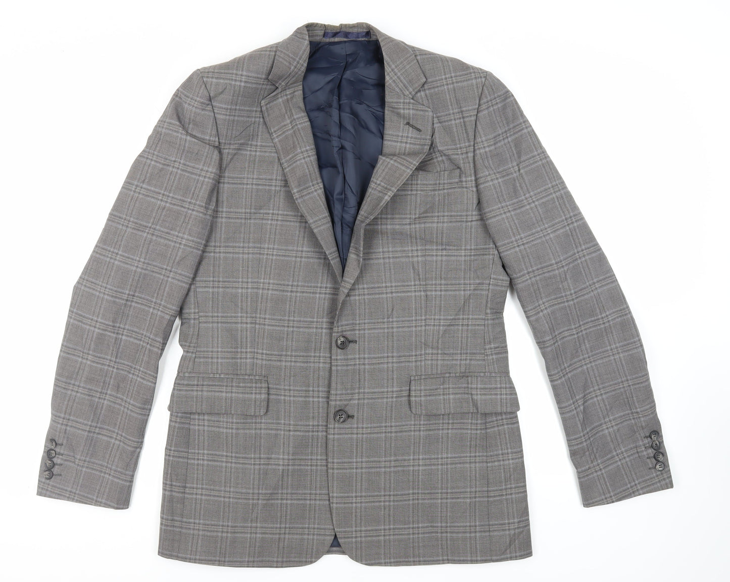 Mens UK Size 40 Hammond & Co. Regular Grey Suit Jacket