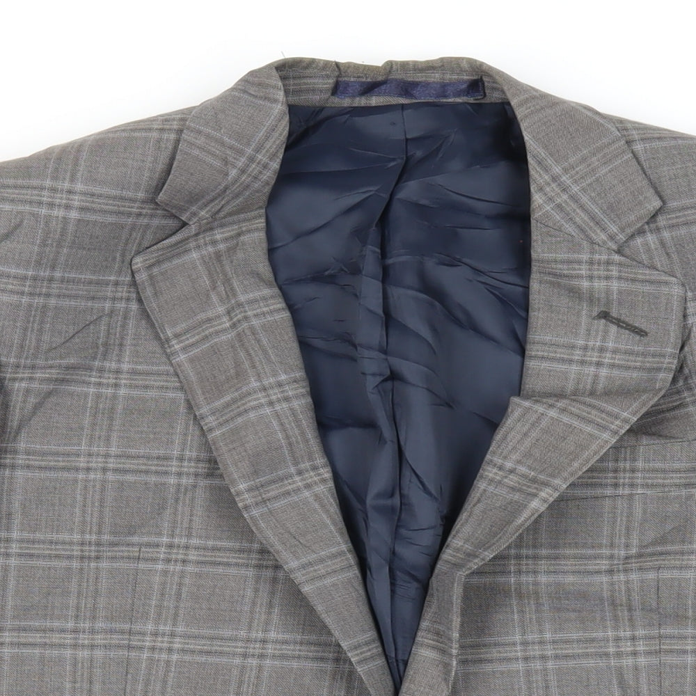 Mens UK Size 40 Hammond & Co. Regular Grey Suit Jacket