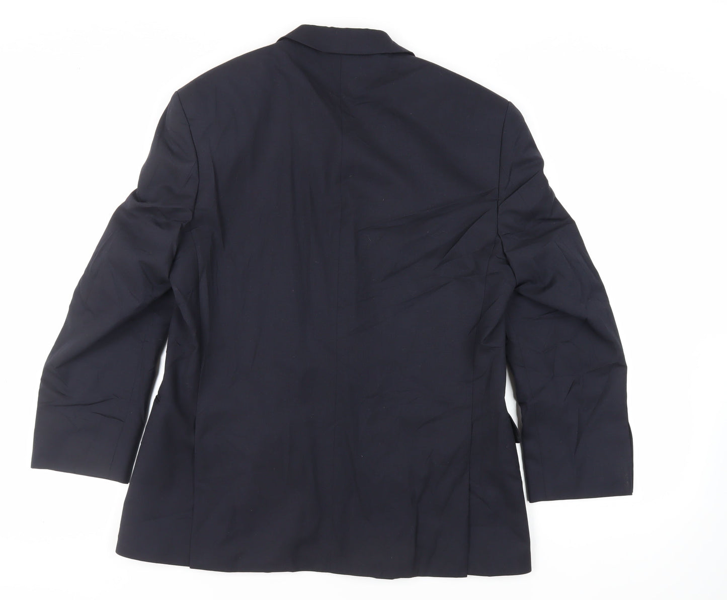 Mens UK Size 40 Marks and Spencer Regular Blue Suit Jacket