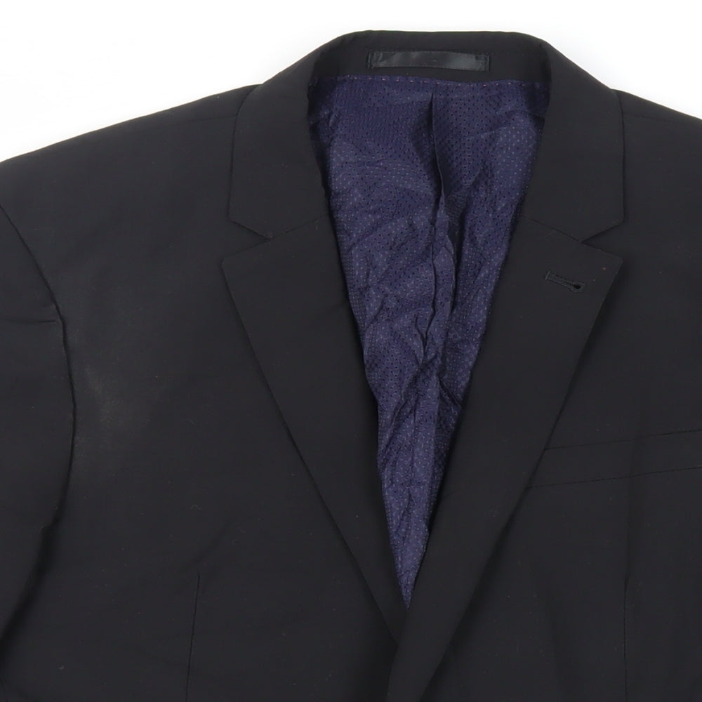 Mens UK Size 38 NEXT Regular Black Suit Jacket