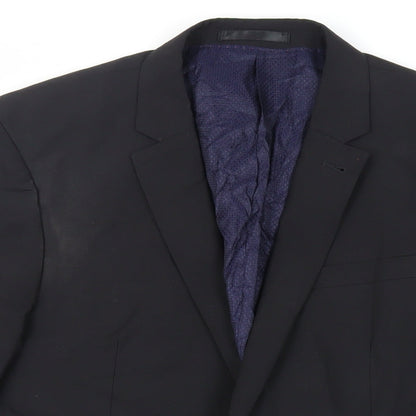 Mens UK Size 38 NEXT Regular Black Suit Jacket