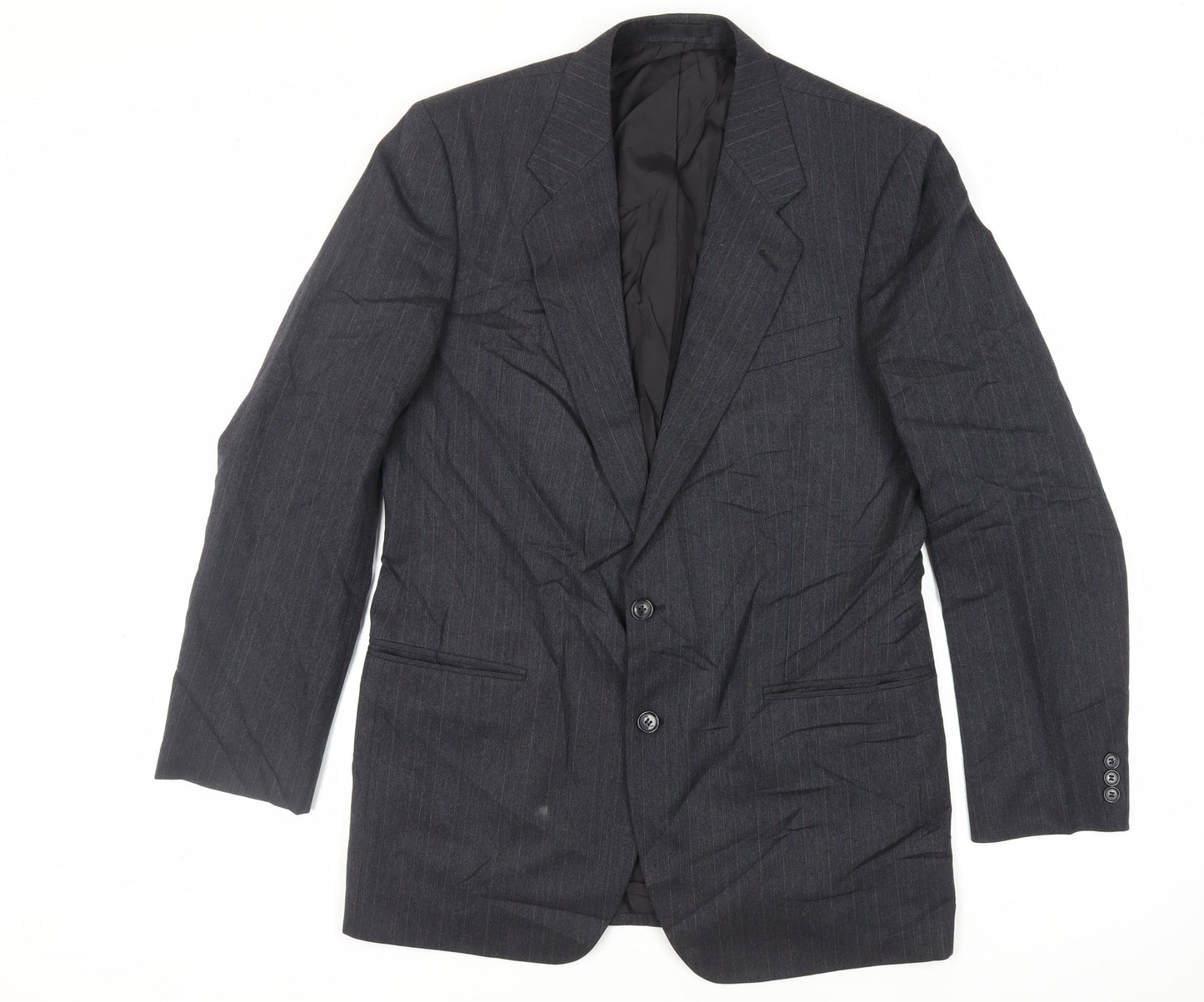 Mens UK Size 40 St Michael Regular Blue Suit Jacket