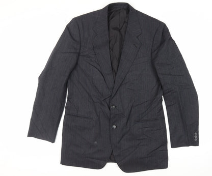 Mens UK Size 40 St Michael Regular Blue Suit Jacket