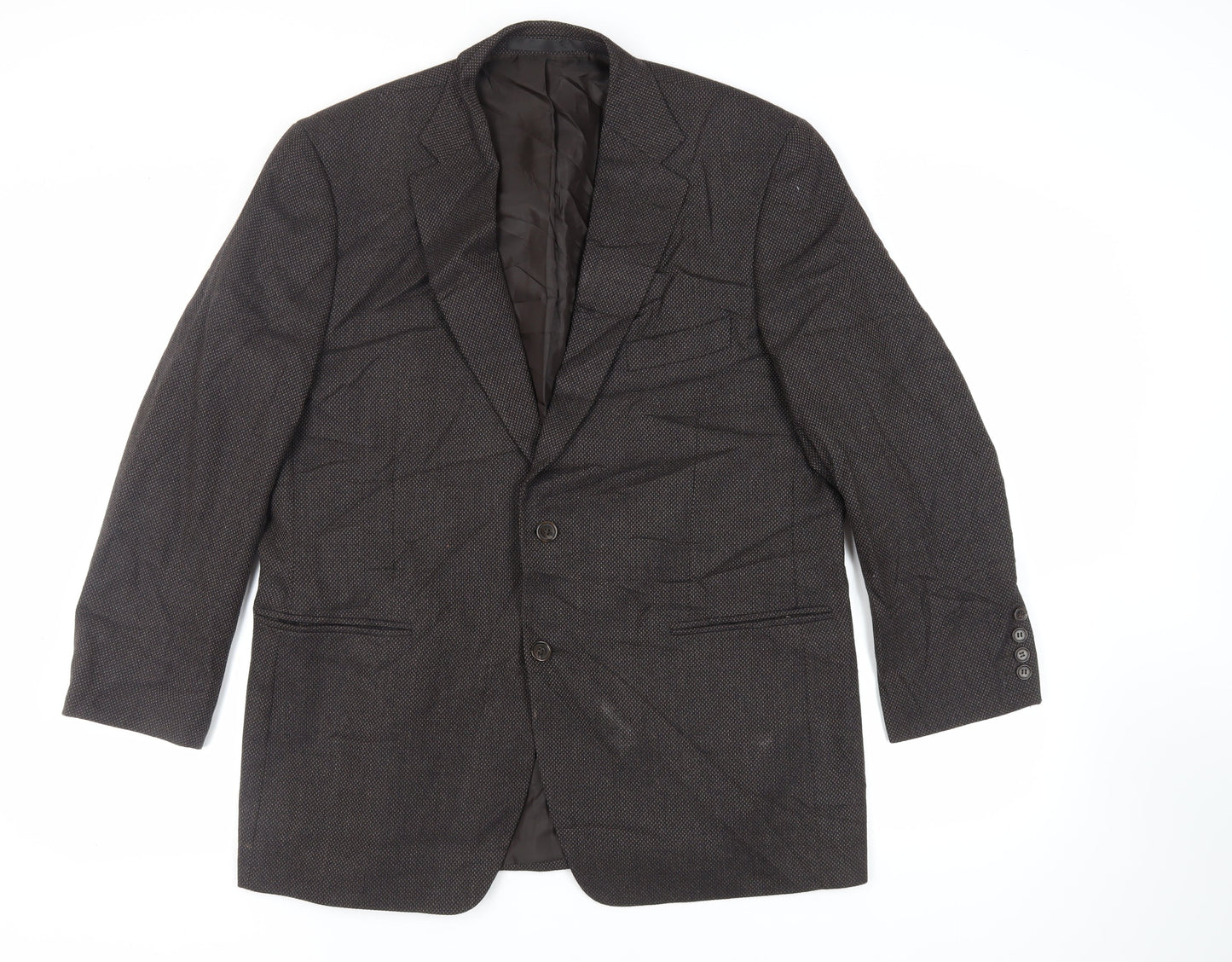 Mens UK Size 44 Marks and Spencer Regular Brown Suit Jacket