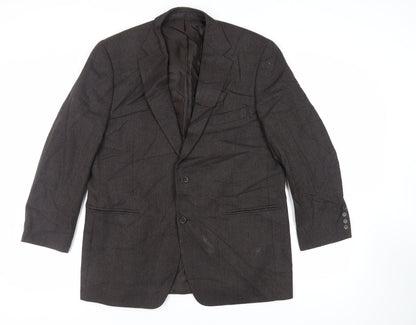 Mens UK Size 44 Marks and Spencer Regular Brown Suit Jacket