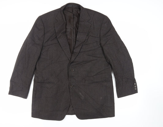 Mens UK Size 44 Marks and Spencer Regular Brown Suit Jacket