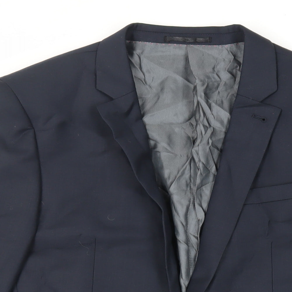 Mens UK Size 38 NEXT Regular Blue Suit Jacket