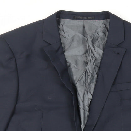 Mens UK Size 38 NEXT Regular Blue Suit Jacket