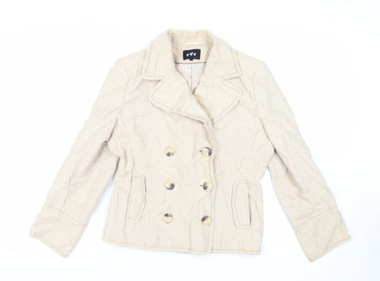 Womens UK Size 14 Per Una Beige Jacket