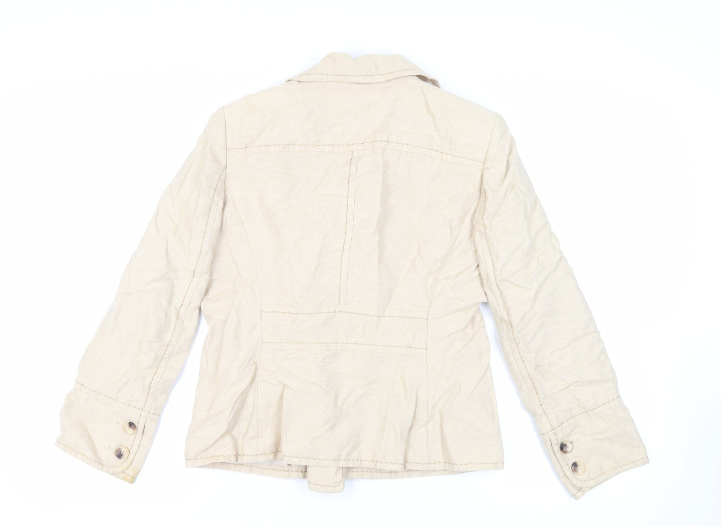 Womens UK Size 14 Per Una Beige Jacket
