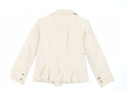 Womens UK Size 14 Per Una Beige Jacket