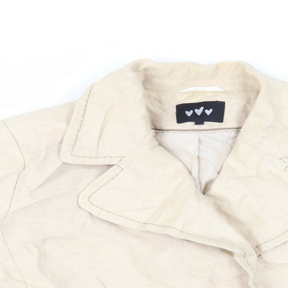 Womens UK Size 14 Per Una Beige Jacket