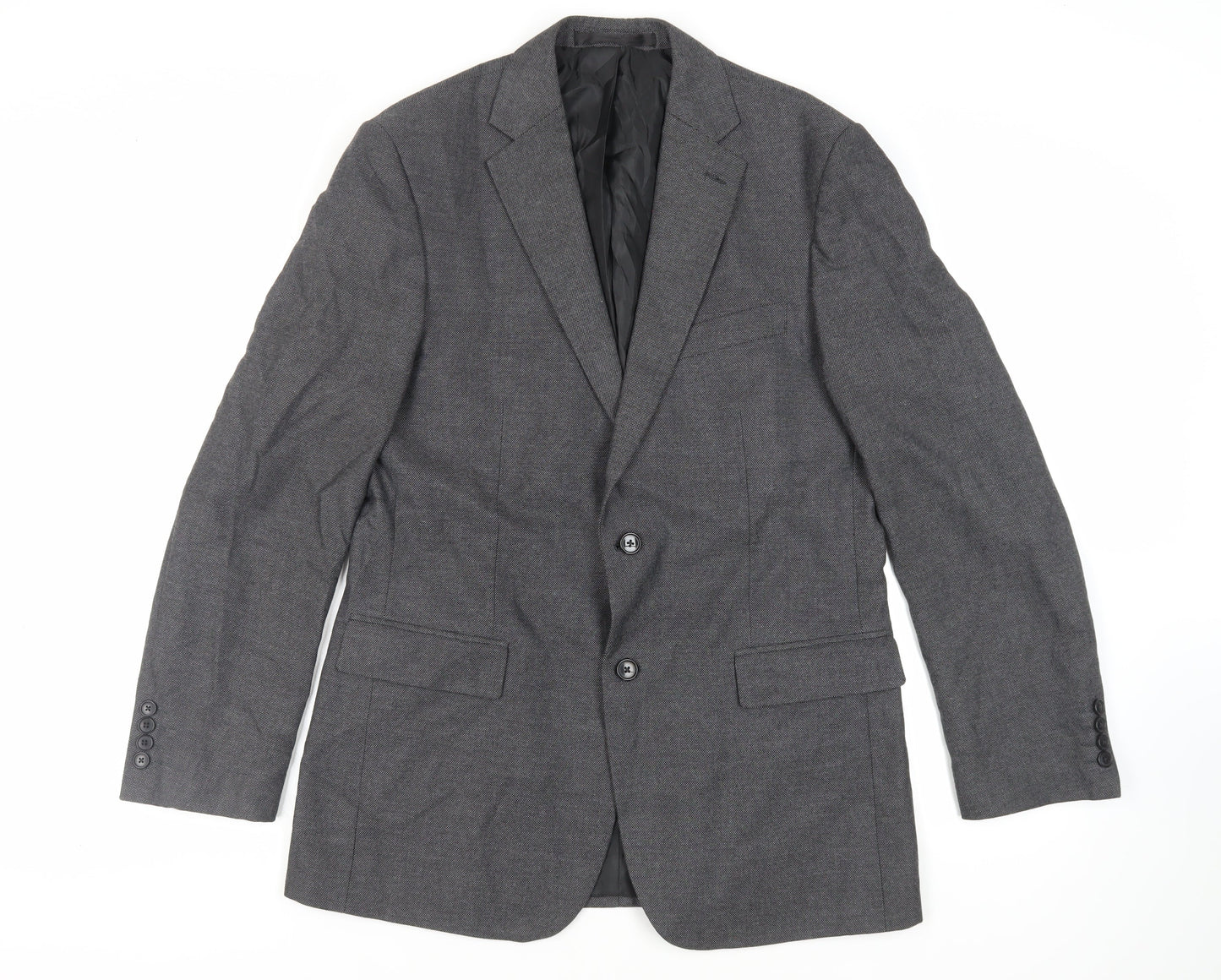 Mens UK Size 40 Marks and Spencer Regular Grey Suit Jacket