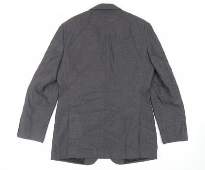 Mens UK Size 40 Marks and Spencer Regular Grey Suit Jacket