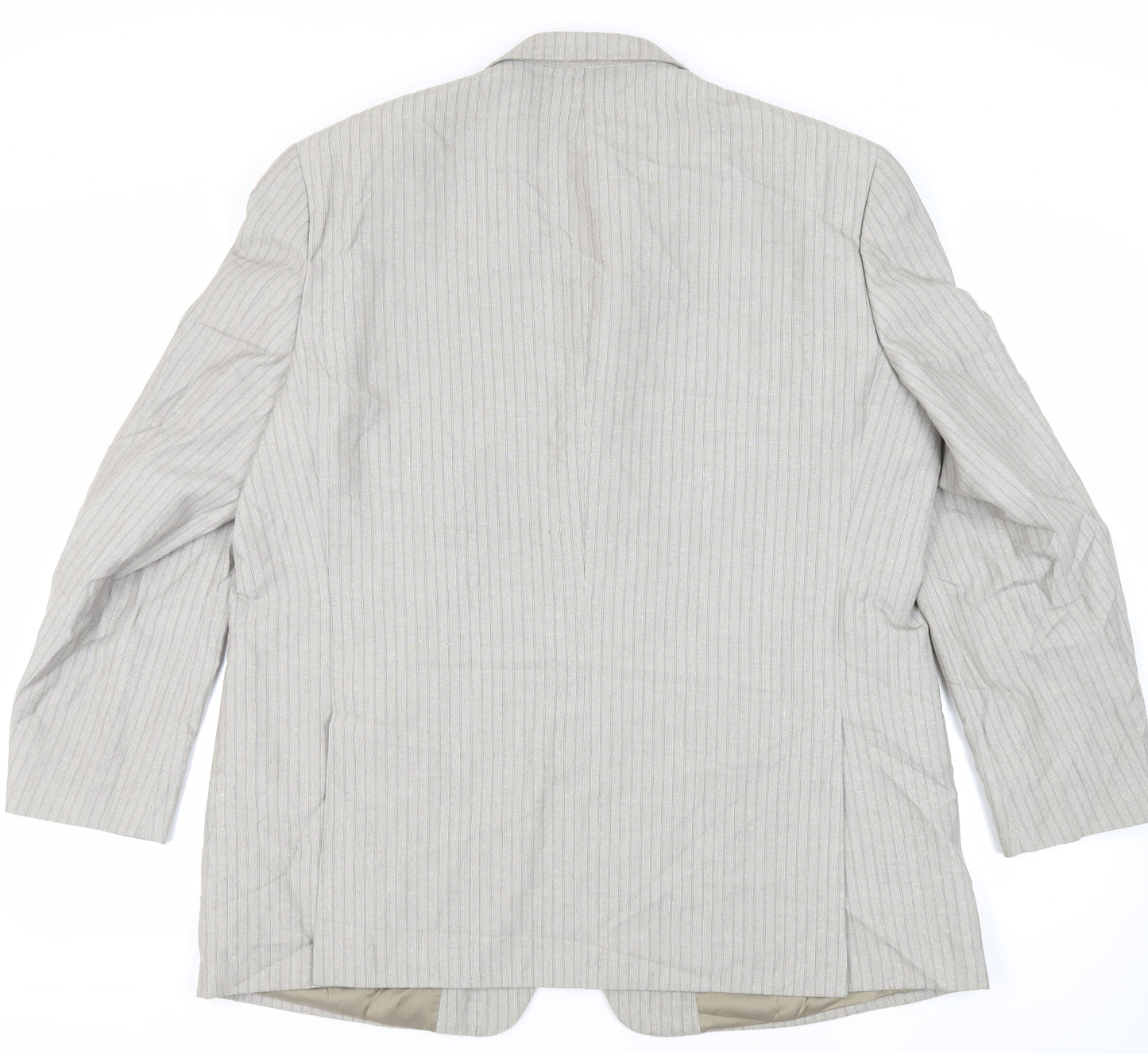 Mens UK Size 48 Brook Taverner Regular Grey Suit Jacket