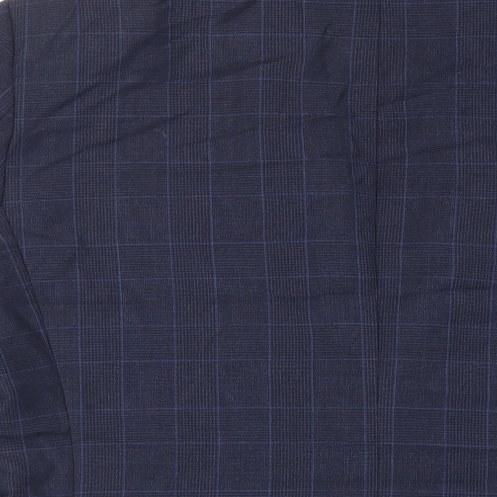 Mens UK Size 42 Savoy Taylors Guild Regular Blue Suit Jacket