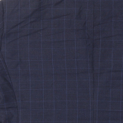 Mens UK Size 42 Savoy Taylors Guild Regular Blue Suit Jacket