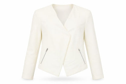 Womens UK Size 6 H&M Ivory Jacket