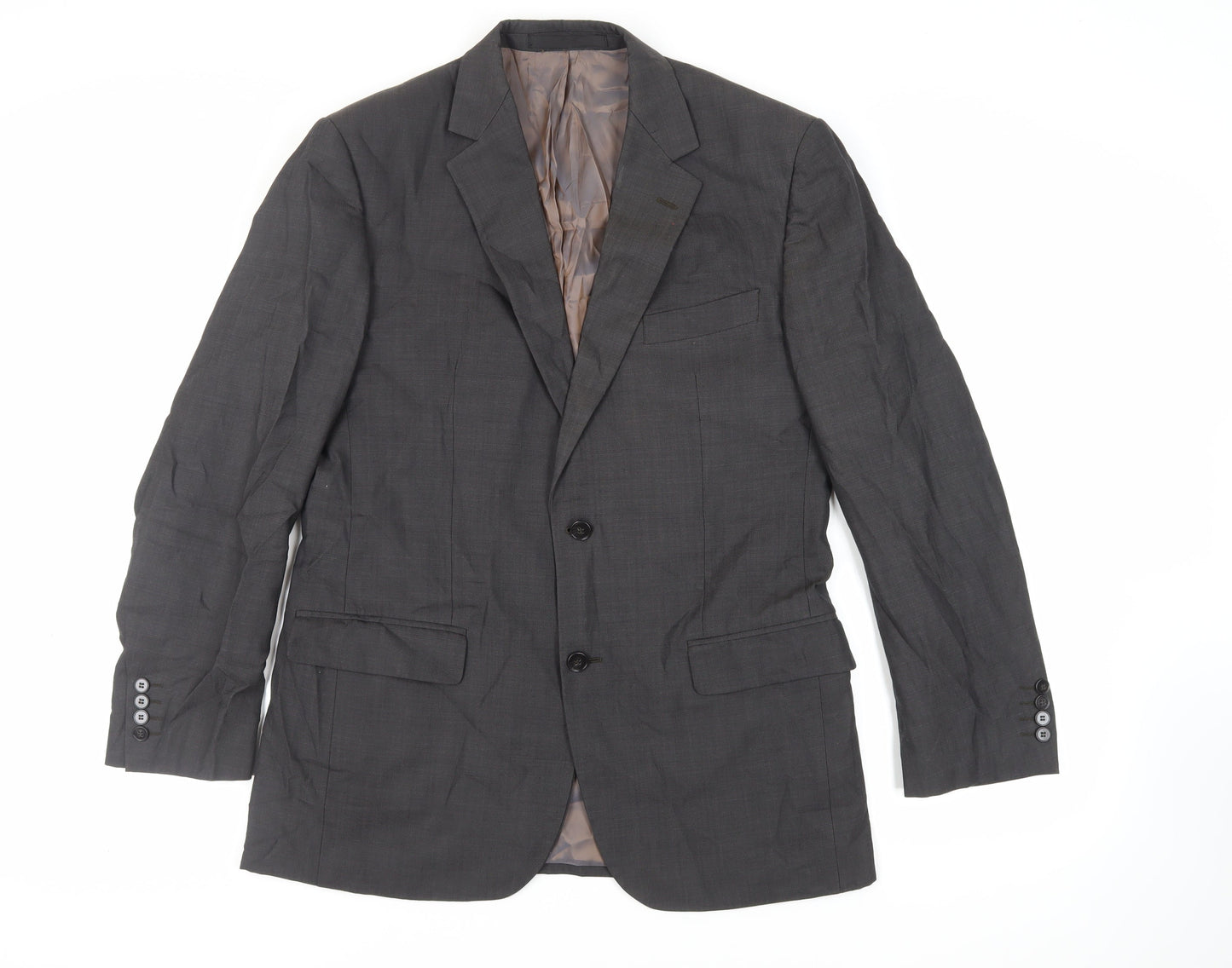 Mens UK Size 40 Marks and Spencer Regular Grey Suit Jacket