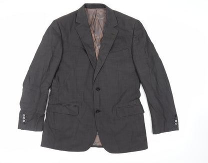 Mens UK Size 40 Marks and Spencer Regular Grey Suit Jacket