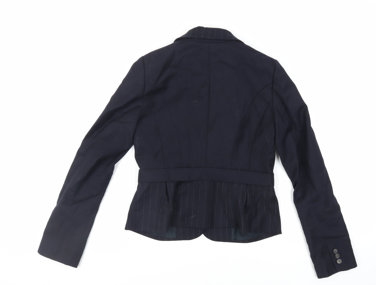 N.W.3 Womens Blue Jacket Blazer Size 8 Button