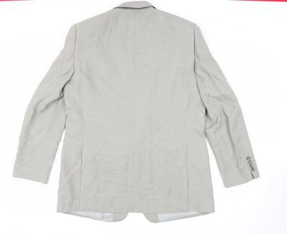Mens UK Size 44 Brook Taverner Regular Green Suit Jacket