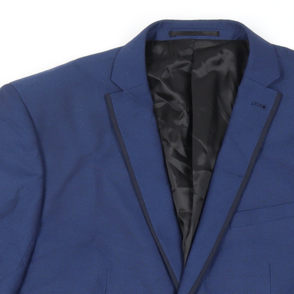 Mens UK Size 42 NEXT Regular Blue Suit Jacket