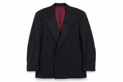 Mens UK Size 40 Marks and Spencer Regular Black Suit Tuxedo