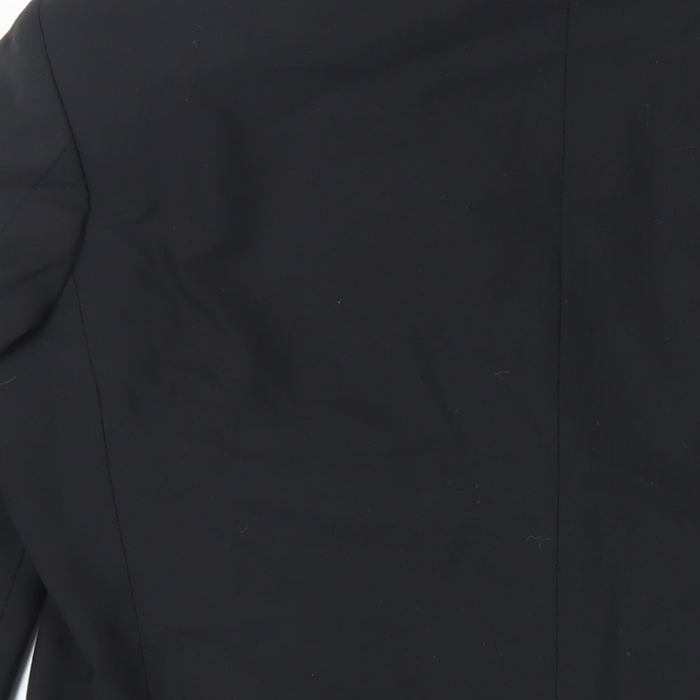 Mens UK Size 40 Marks and Spencer Regular Black Suit Tuxedo
