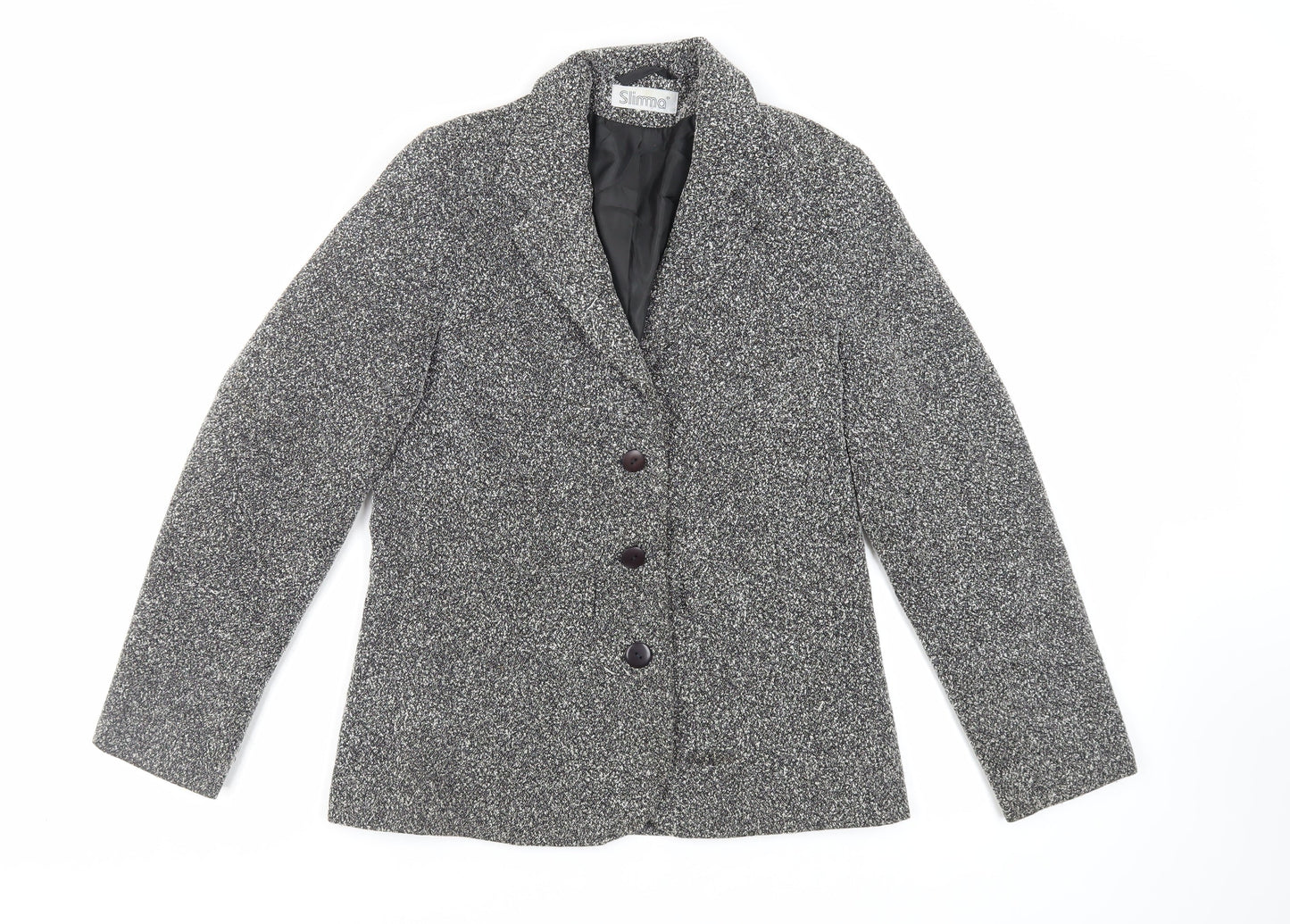 Womens UK Size 10 Slimma Grey Jacket