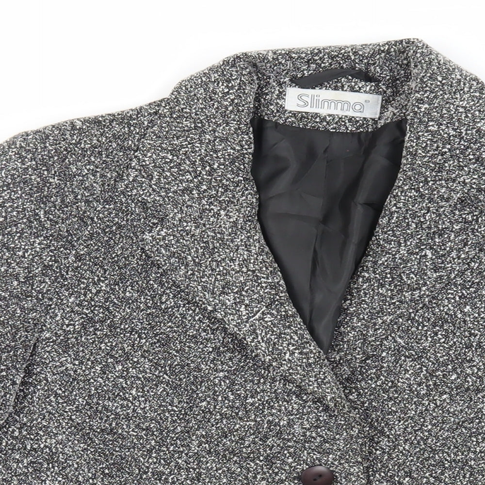 Womens UK Size 10 Slimma Grey Jacket