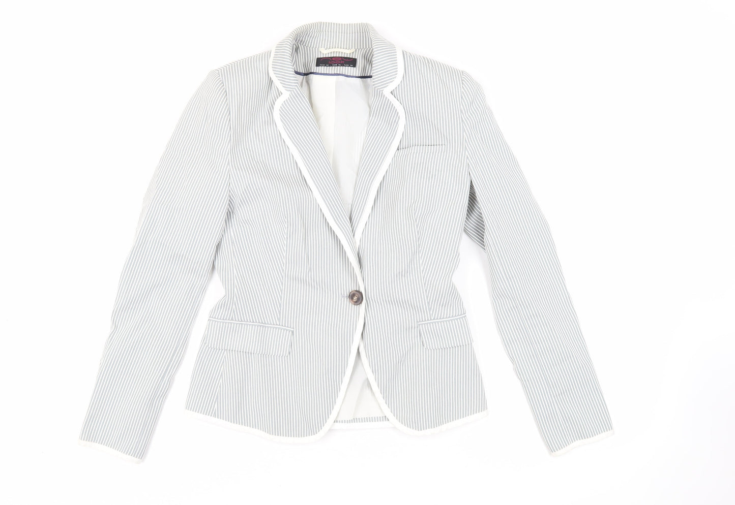 Womens UK Size 10 New Look Grey Jacket