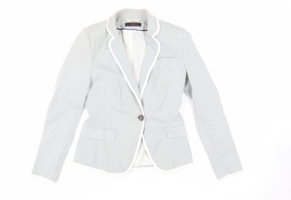 Womens UK Size 10 New Look Grey Jacket