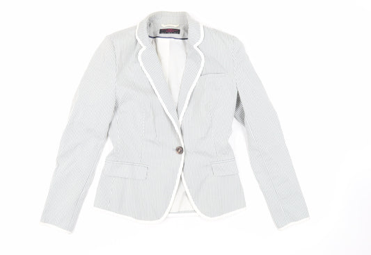 Womens UK Size 10 New Look Grey Jacket