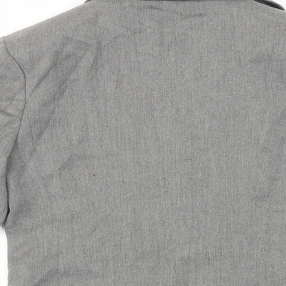 Divided by H&M Womens Grey Jacket Blazer Size 6 Button