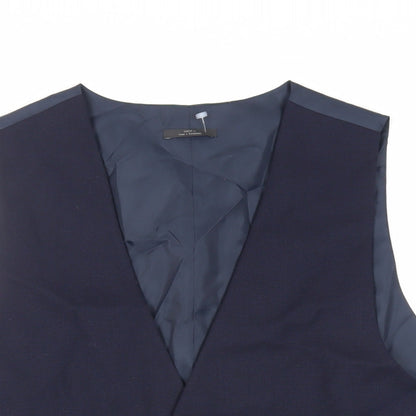 Mens UK Size 46 Marks and Spencer Regular Blue Suit Jacket