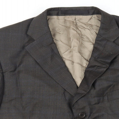 Mens UK Size 44 Marks and Spencer Regular Grey Suit Jacket