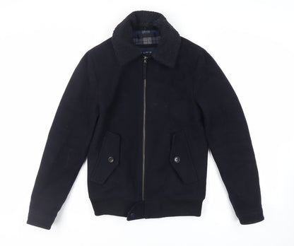 Mens UK Size S Criminal Blue Jacket
