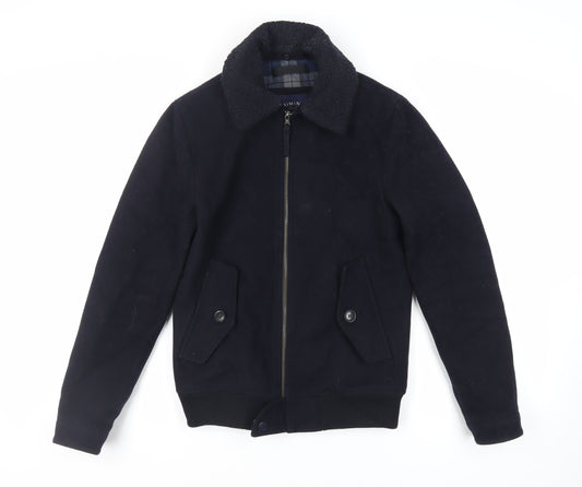 Mens UK Size S Criminal Blue Jacket