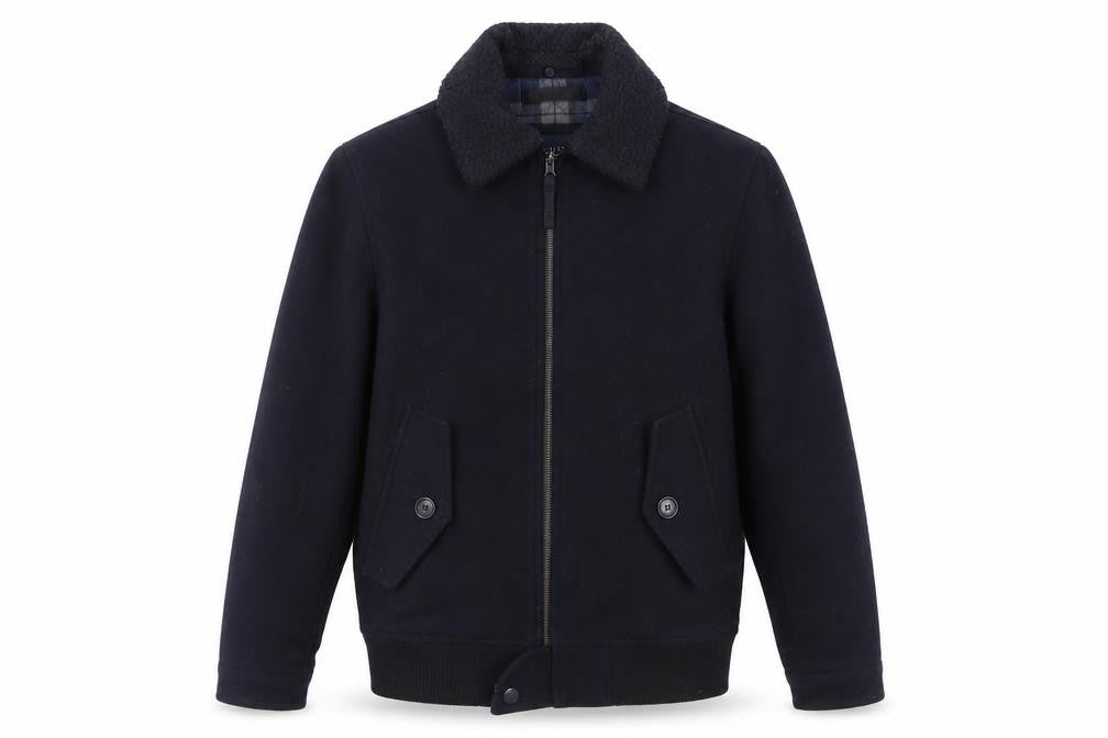 Mens UK Size S Criminal Blue Jacket
