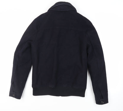 Mens UK Size S Criminal Blue Jacket
